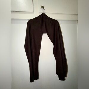 Bleusalt The Scarf Unisex Dark Brown Tencel Modal NWOT
